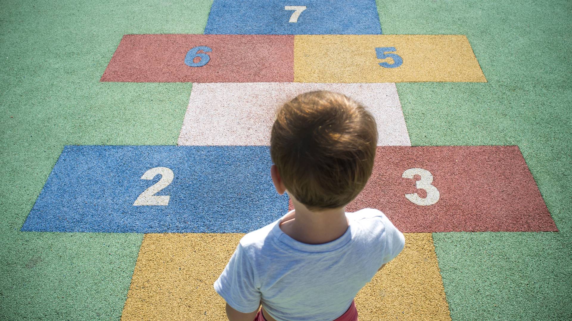 children in playground